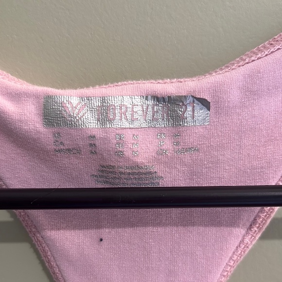 Pink Racerback workout top - Picture 2 of 3